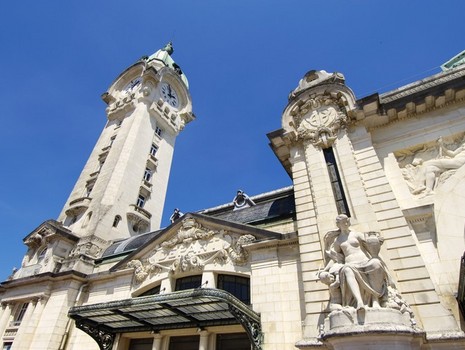 Gare campanile ville de Limoges office de tourisme zénith de limoges métropole image photo photographie