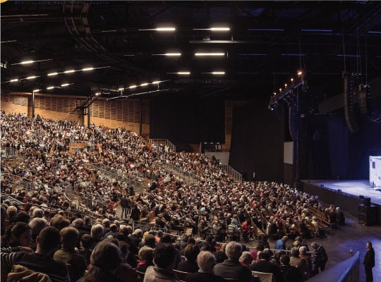 Zénith de Limoges métropole image photo photographie salle vue de gauche