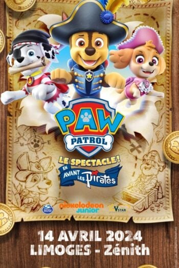 affiche PAT PATROUILLE - LIMOGES